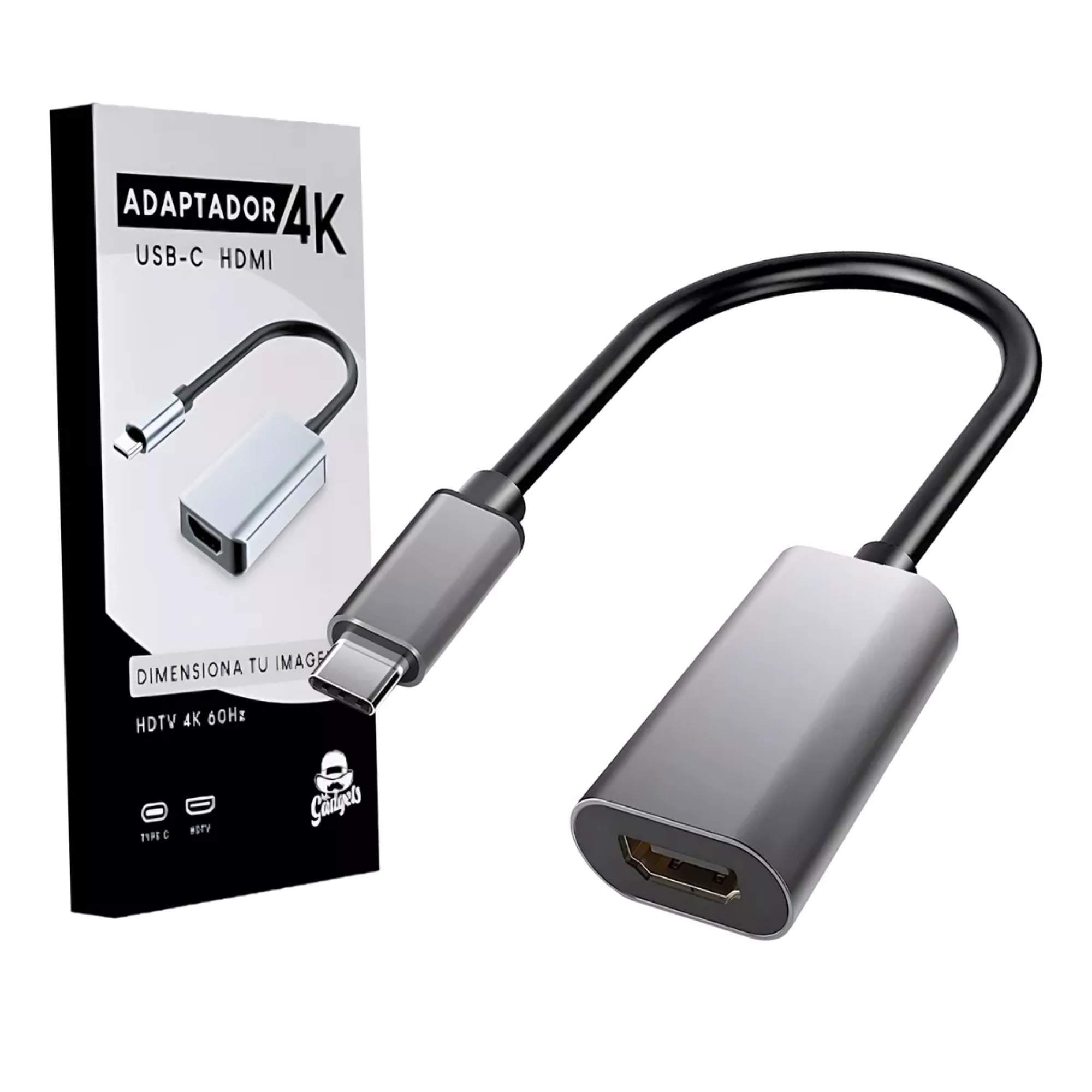 Adaptador USB-C a HDMI 4K 60Hz